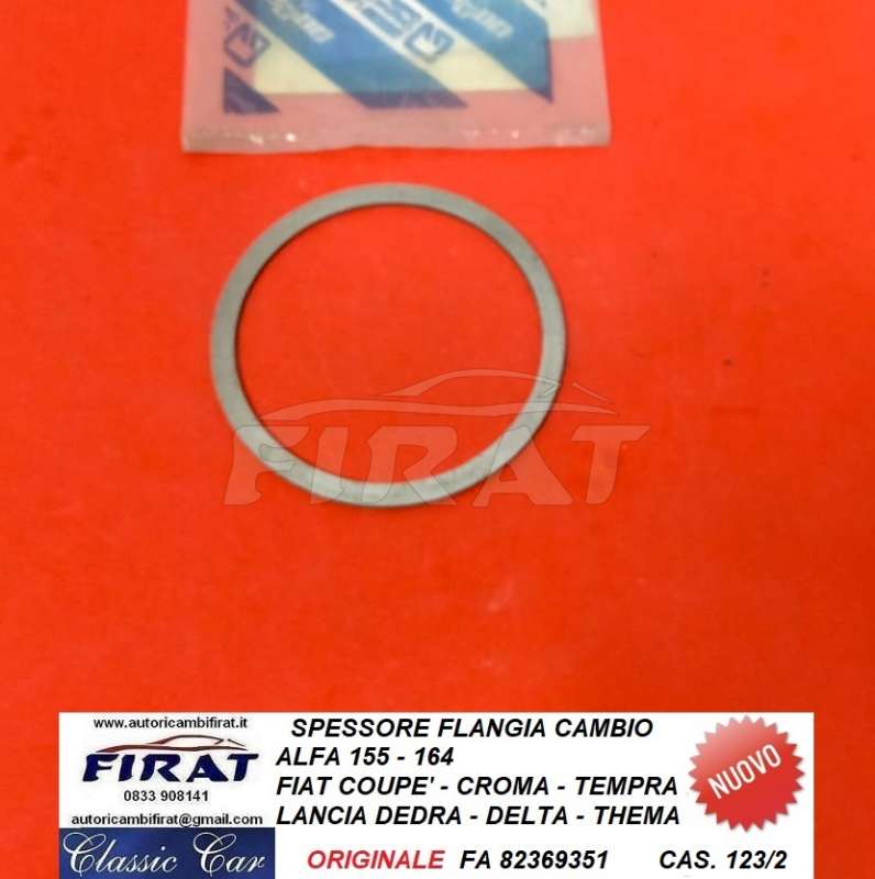 SPESSORE FLANGIA CAMBIO 155-164-COUPE'-CROMA-THEMA (82369351)